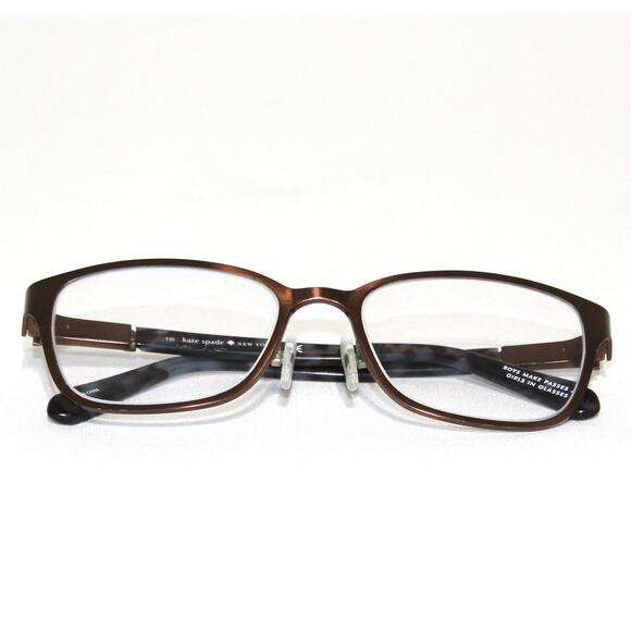 Kate Spade Bronze Brown Prescription Eyeglasses Ninette Glasses Frame - Picture 8 of 9
